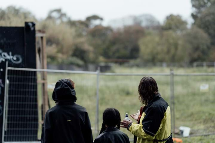 Lucie, Will and Celeste, Things Will Be Different, FUSE Spring 2022. Photo: Wild Hardt.