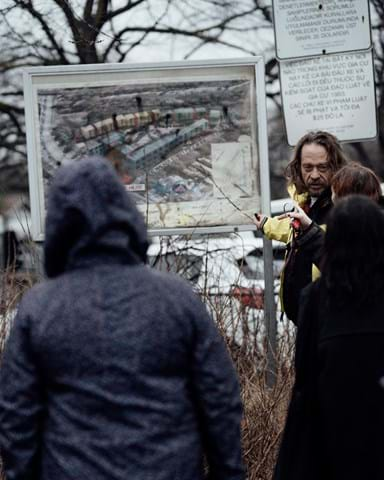 Will Gwynne leading the tour, Things Will Be Different, FUSE Spring 2022. Photo: Wild Hardt.